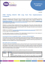 PSNC Briefing 024/19: NHS Long Term Plan Implementation Framework